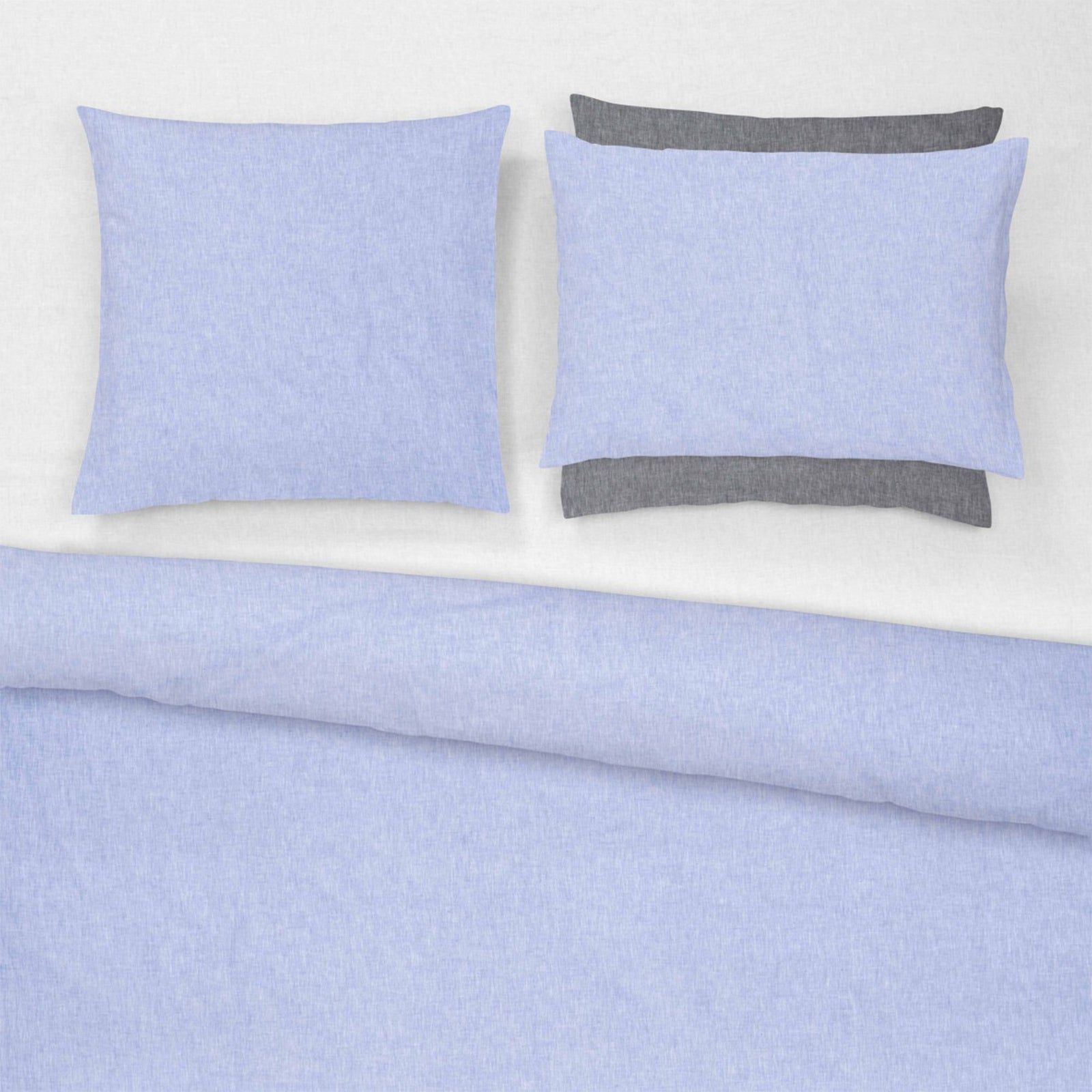 Crispy Linen Kissenbezug Lifestyle Summertime Morning Sky