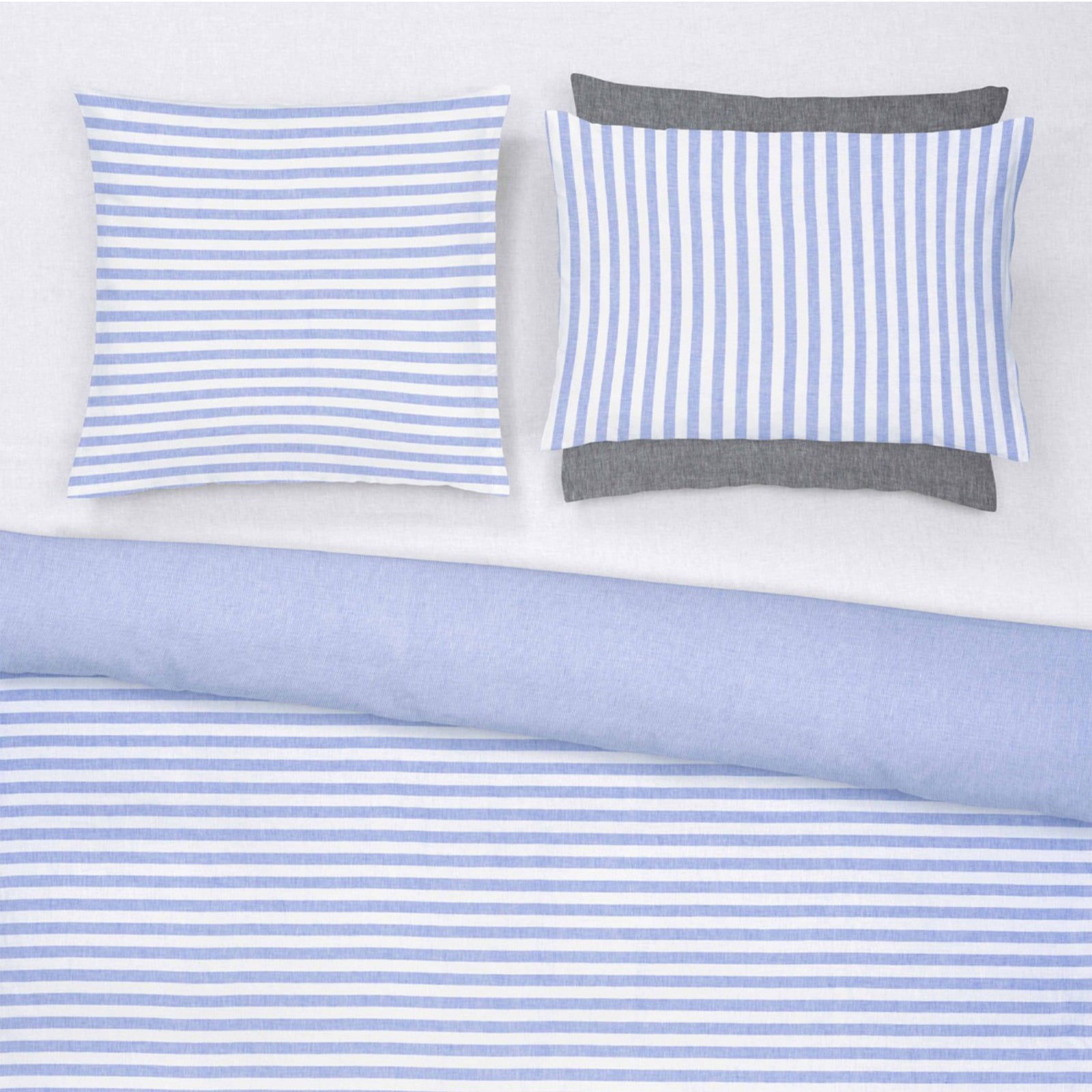 Crispy Linen Kissenbezug Summertime Morning Sky