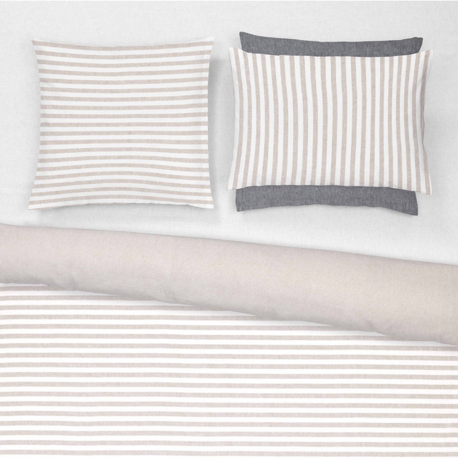 Crispy Linen Kissenbezug Summertime Oatmeal