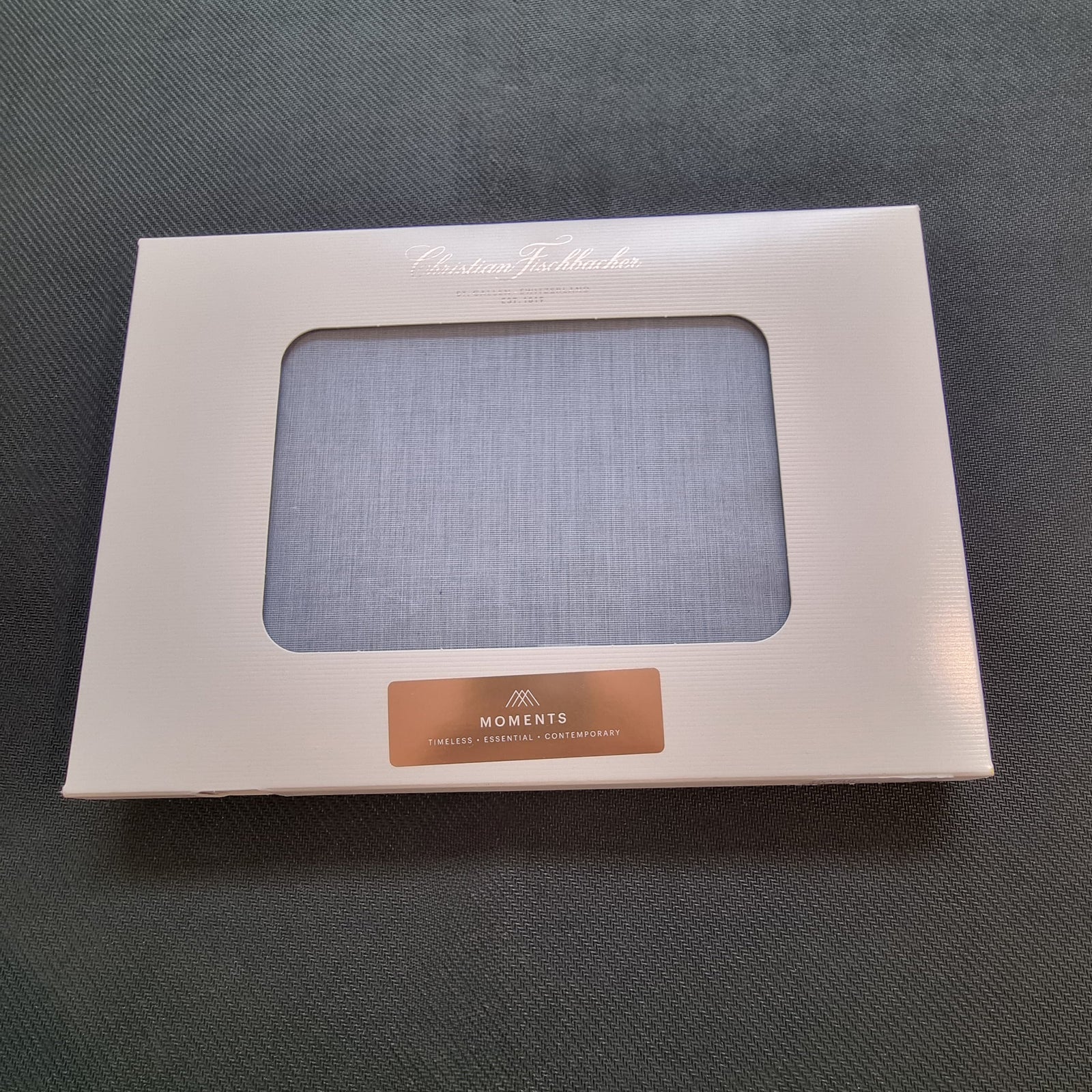 Kissenbezug Fil a Fil hellblau