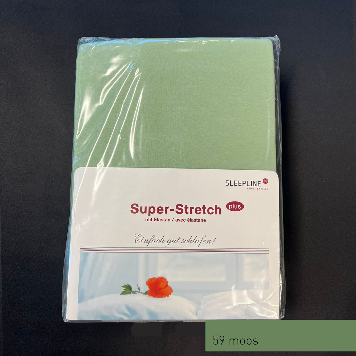 Super-Stretch Fixleintuch zu Topper - Breite 100 cm