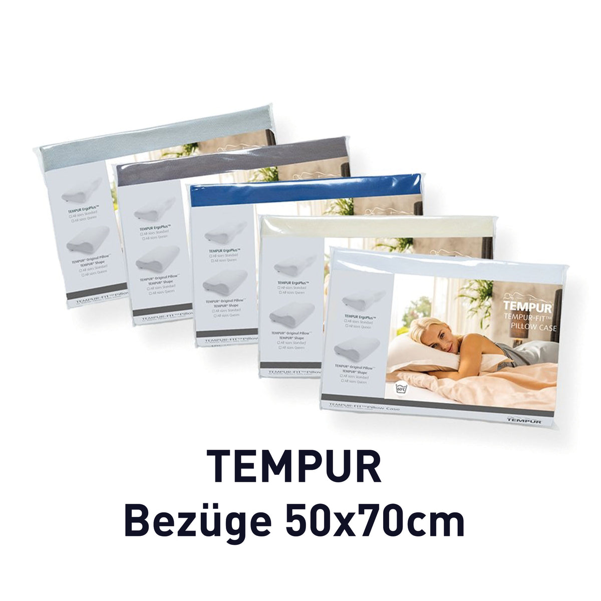 Jersey Bezug 50 x 70 cm